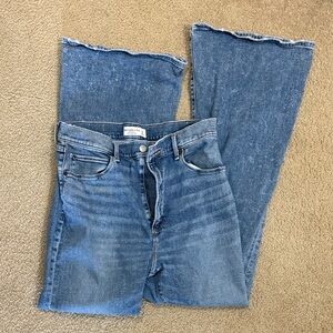 Abercrombie & Fitch Blue Flare Jeans